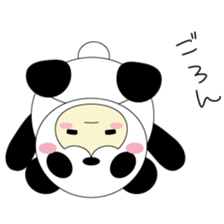 Animal suit momo sticker #1354802