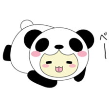 Animal suit momo sticker #1354808