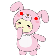 Animal suit momo sticker #1354812