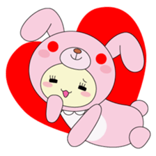 Animal suit momo sticker #1354815