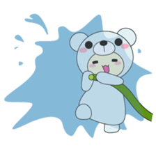 Animal suit momo sticker #1354829