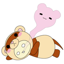 Animal suit momo sticker #1354837