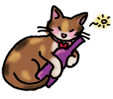 "mike" the calico cat sticker #1354850