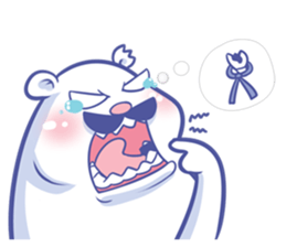 Pepper the Polar Bear 3 sticker #1355008