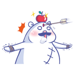 Pepper the Polar Bear 3 sticker #1355024