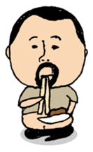 higepocha my father sticker #1355078