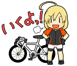 Cycling Sticker for Bicycle Lovers sticker #1355282