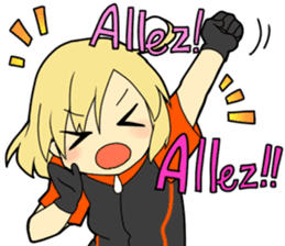 Cycling Sticker for Bicycle Lovers sticker #1355285