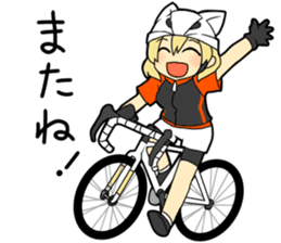 Cycling Sticker for Bicycle Lovers sticker #1355291