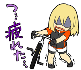 Cycling Sticker for Bicycle Lovers sticker #1355303