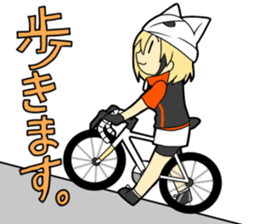 Cycling Sticker for Bicycle Lovers sticker #1355304