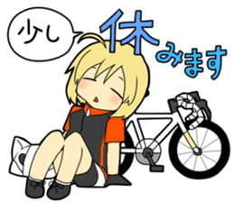 Cycling Sticker for Bicycle Lovers sticker #1355309