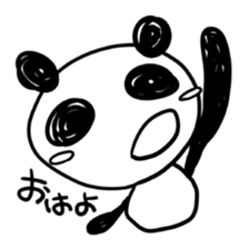 The black and white bears sticker #1355322