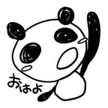 The black and white bears sticker #1355322
