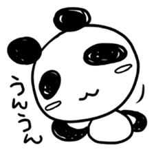 The black and white bears sticker #1355326