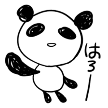 The black and white bears sticker #1355327