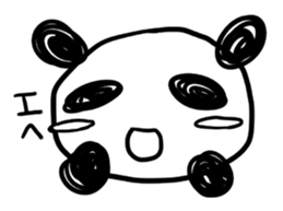 The black and white bears sticker #1355334
