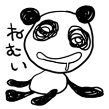 The black and white bears sticker #1355343