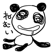 The black and white bears sticker #1355343