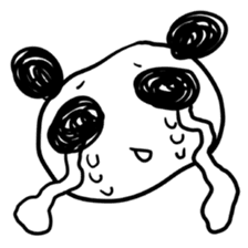 The black and white bears sticker #1355347