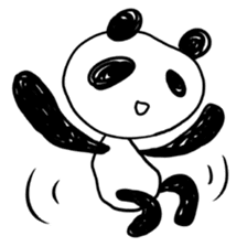 The black and white bears sticker #1355349