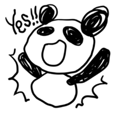 The black and white bears sticker #1355350