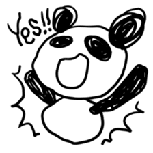 The black and white bears sticker #1355350