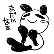 The black and white bears sticker #1355352