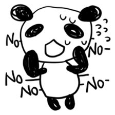 The black and white bears sticker #1355354