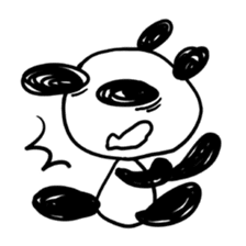 The black and white bears sticker #1355357