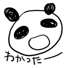 The black and white bears sticker #1355358