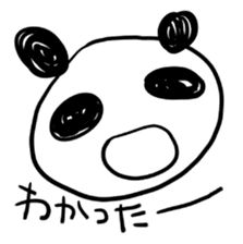 The black and white bears sticker #1355358