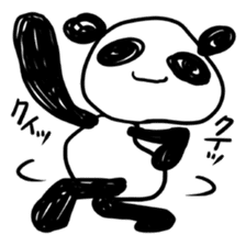 The black and white bears sticker #1355360