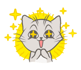 Mochi the cat sticker #1355363