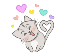 Mochi the cat sticker #1355373