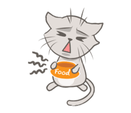 Mochi the cat sticker #1355377