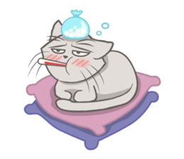 Mochi the cat sticker #1355380