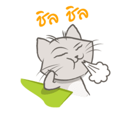 Mochi the cat sticker #1355386