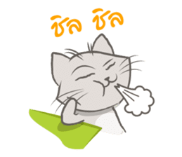 Mochi the cat sticker #1355386