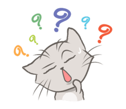 Mochi the cat sticker #1355393