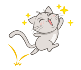 Mochi the cat sticker #1355394