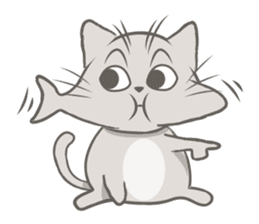 Mochi the cat sticker #1355395