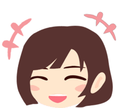 Cute Girl Sticker sticker #1355690