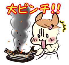 Mr. and Mrs.Cat sticker #1356054