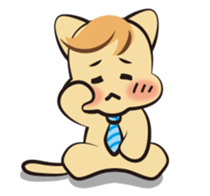 Mr. and Mrs.Cat sticker #1356056