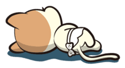 Mr. and Mrs.Cat sticker #1356057