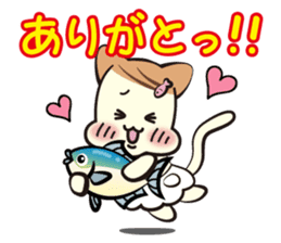 Mr. and Mrs.Cat sticker #1356068