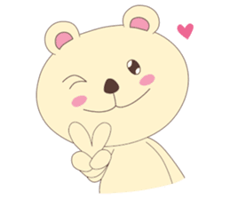Haru, The Cute Little Bear | 2 sticker #1356282
