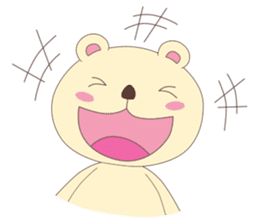 Haru, The Cute Little Bear | 2 sticker #1356285