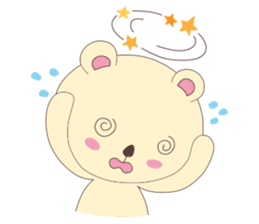 Haru, The Cute Little Bear | 2 sticker #1356287